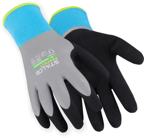 Stalco rękawice poliestrowe winter foam r.9