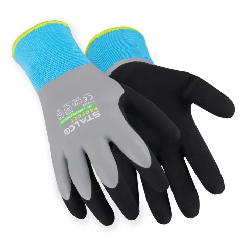 Stalco rękawice poliestrowe winter foam r.10