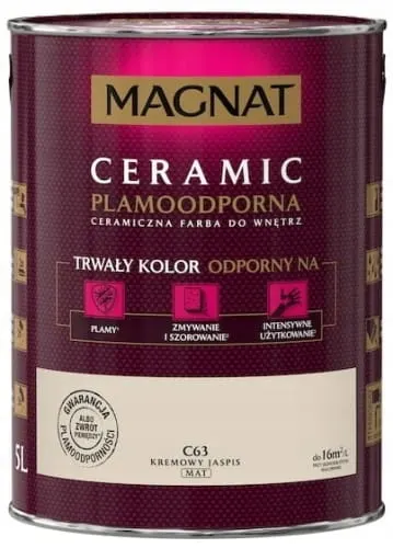 MAGNAT Ceramic C63 Kremowy Jaspis 5L