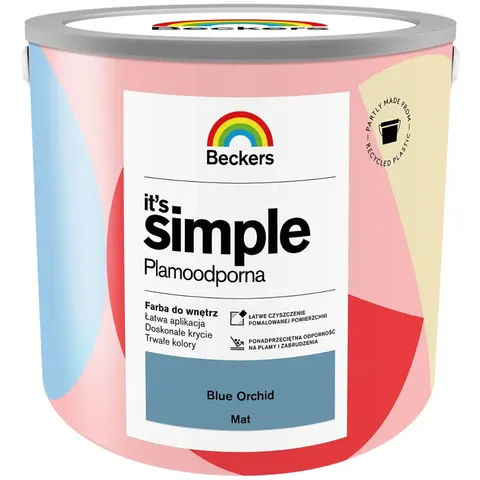 BECKERS Farba It's Simple Blue Orchid 2,5L