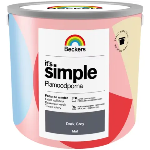 BECKERS Farba It's Simple Dark Grey 2,5L