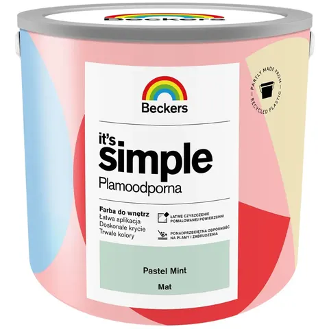 BECKERS Farba It's Simple Pastel Mint 2,5L