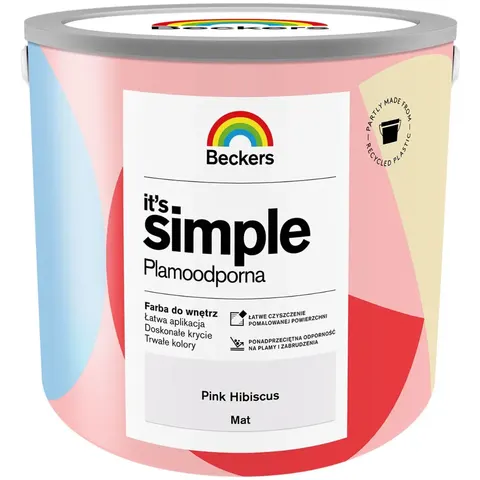BECKERS Farba It's Simple Pink Hibiscus 2,5L