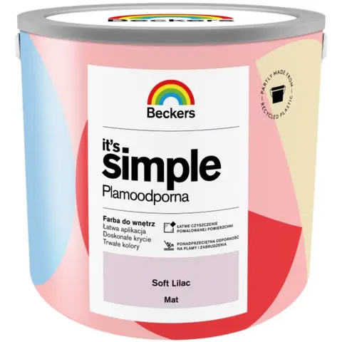 BECKERS Farba It's Simple Soft Lilac 2,5L