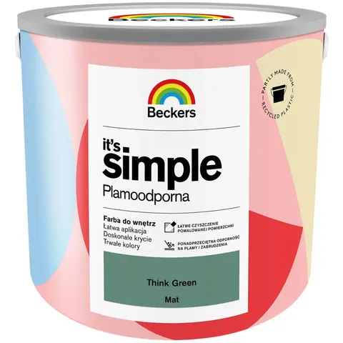 BECKERS Farba It's Simple Think Green 2,5L