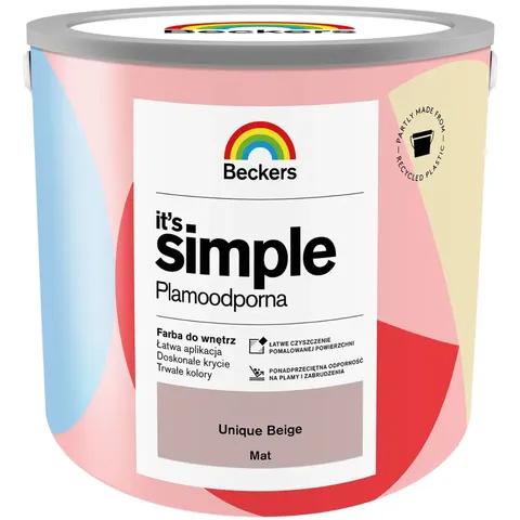 BECKERS Farba It's Simple Unique Beige 2,5L