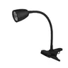 DPM Lampka Biurkowa LED z Klipsem, 4 W, 320 lm, 4000 K, Czarna