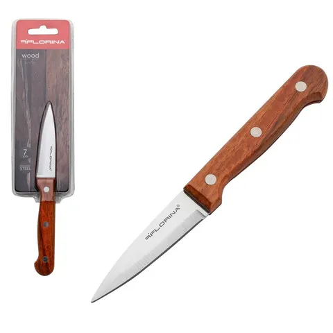 FLORINA Nóż do jarzyn Wood 7 cm