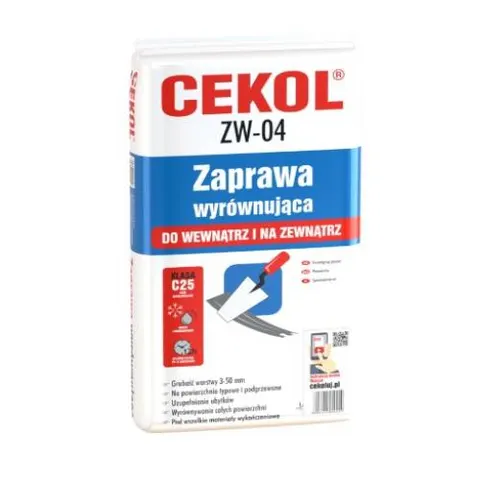CEKOL ZW-04 Zaprawa wyrównująca 5 kg