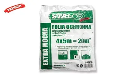 STALCO Folia ochronna premium 4x5 m extra mocna 500G S-47670