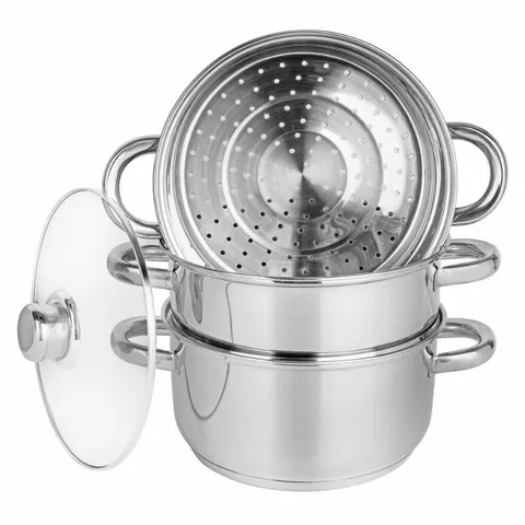 KonigHOFFER Garnek do gotowania na parze Senso 22 cm 4 elementy