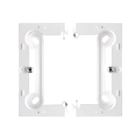 BASIC NEOS Puszka natynkowa pojedyncza, składana do ramek Basic NEOS. Głębokość 40 mm. (1 szt. PSCS/.. = 2 elementy); biały
