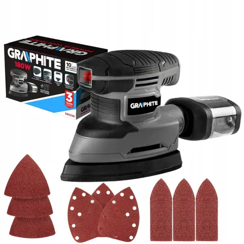 GRAPHITE SZLIFIERKA OSCYLACYJNA DELTA 180W SIEC