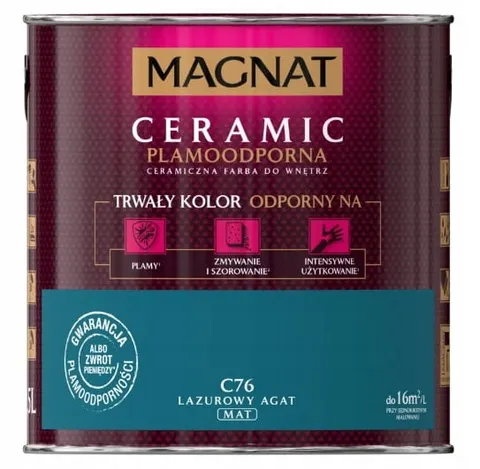 MAGNAT Ceramic C76 Lazurowy Agat 2,5L