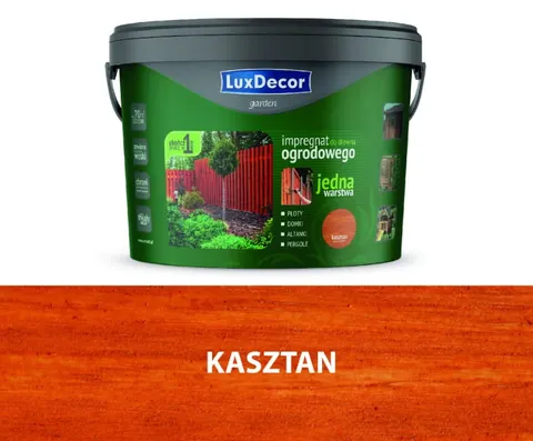 LUXDECOR Impregnat do drewna Garden kasztan 4,5L