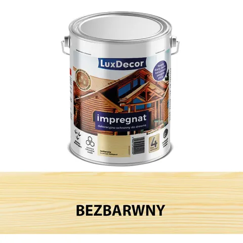 LUXDECOR Impregnat dekoracyjno-ochronny bezbarwny 2,7L