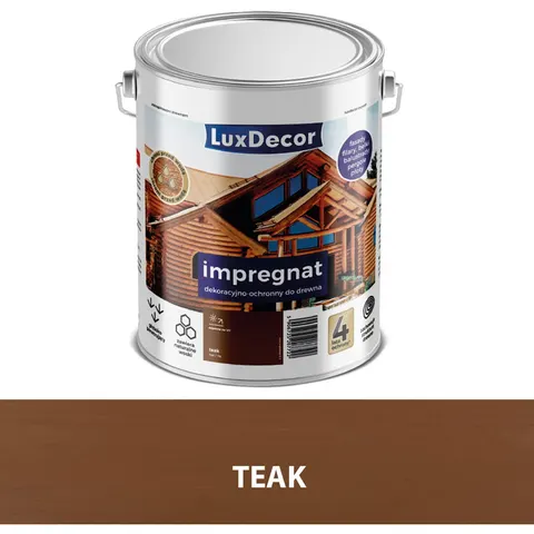 LUXDECOR Impregnat dekoracyjno-ochronny teak 2,7L