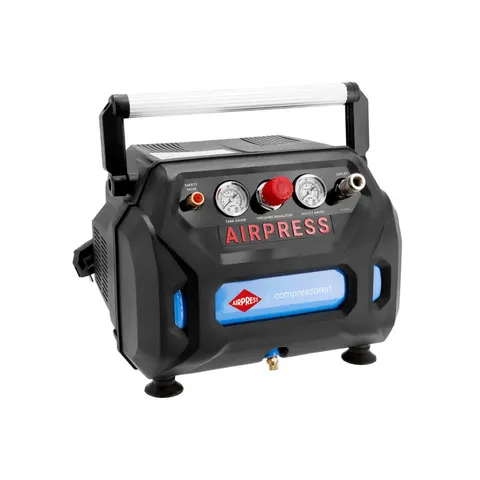 AIRPRESS 36943 Mały kompresor bezolejowy H 215-6 8 bar 6L BoomBox