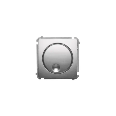 BASIC Ściemniacz naciskowo-obrotowy (moduł), 20–500 W, 230V~; srebrny mat