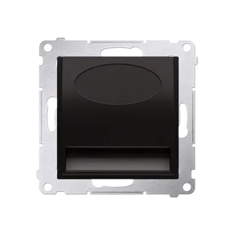 SIMON54 Oprawa oświetleniowa LED, 230 V AC, 1.1 W, białe ciepłe 3100 K; antracyt