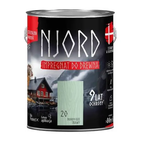 NJORD Impregnat do drewna - nordyckie trawy 2,5L