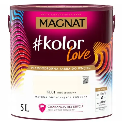 MAGNAT Farba #kolorLove KL01 kość słoniowa 5L