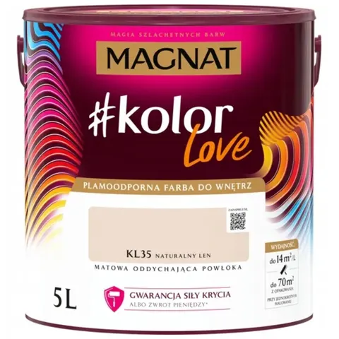 MAGNAT Farba #kolorLove KL35 naturalny len 5L