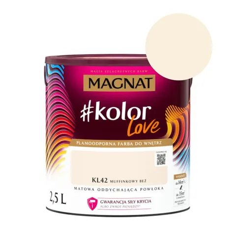 MAGNAT Farba #kolorLove KL42 muffinkowy beż 2,5L