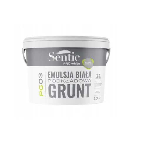 Sentic emulsja podkładowa grunt PG03 10L Biała