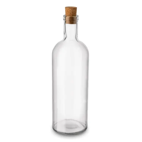 Tadar Butelka szklana z korkiem Flan 700 ml