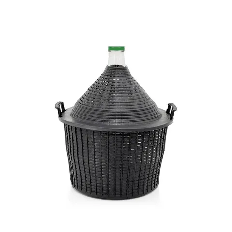 Tadar balon na wino w plastikowym koszu 5L