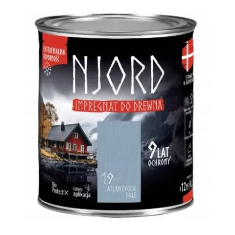 NJORD Impregnat do drewna - atlantyckie fale 0,75L