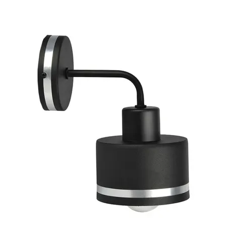 Candellux Kinkiet czarny/chrom lampa ścienna Wama