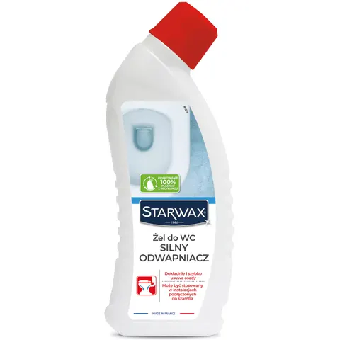 STARWAX silny odwapniacz w żelu do toalety 750ml