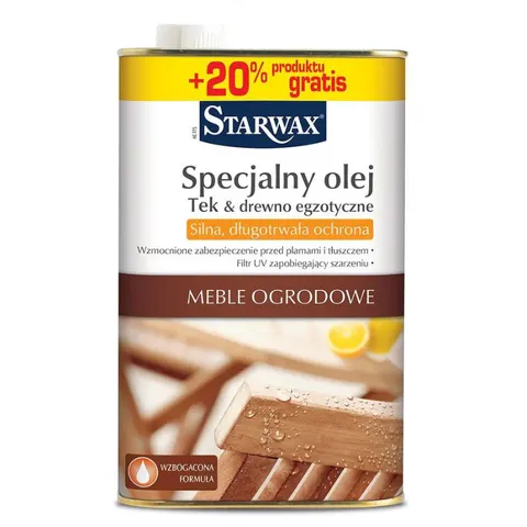 STARWAX specjalny olej tek & drewno egzotyczne 900ml