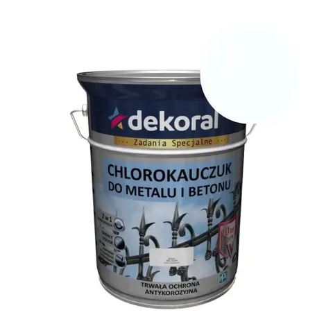 DEKORAL Chlorokauczuk biały RAL 9003 5L