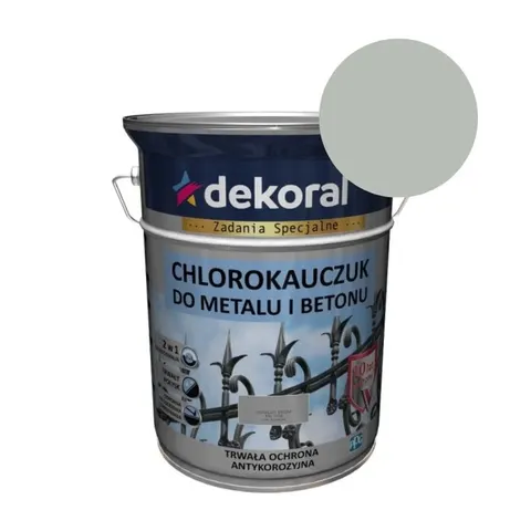 DEKORAL Chlorokauczuk popielaty średni RAL 7038 5L