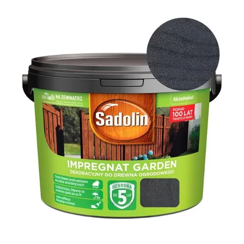 SADOLIN Impregnat Garden antracytowy 9L