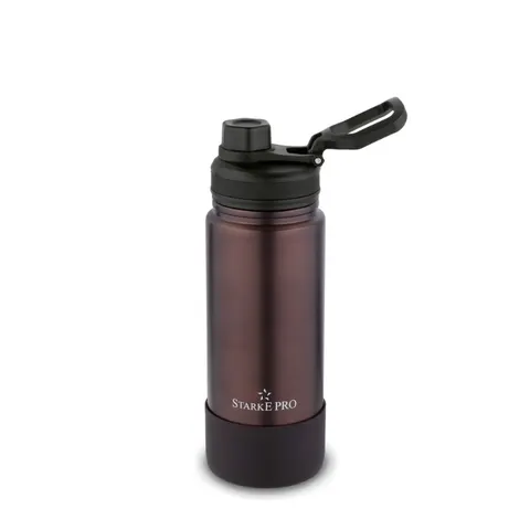 Starke Pro Butelka termiczna Lungo 600 ml ciemny brąz