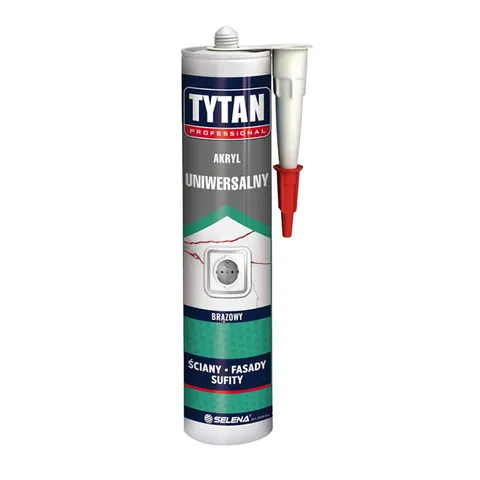 TYTAN Akryl uniwersalny 280 ml brązowy