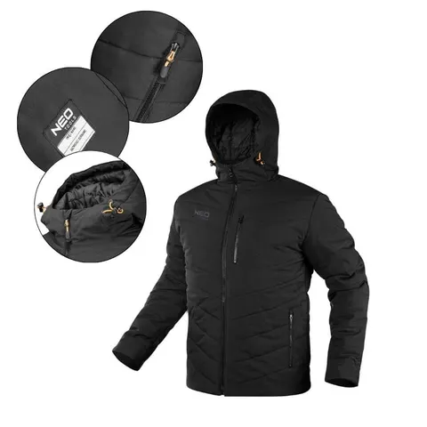 NEO TOOLS Kurtka robocza Warm r. XL czarna