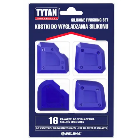 Tytan Kostki do wygładzania silikonu 4 szt