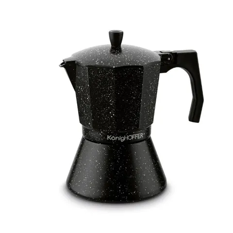 KonigHOFFER Kawiarka włoska Black Granite Marble 450 ml