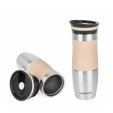 KonigHOFFER Kubek termiczny Loara 500 ml cappuccino