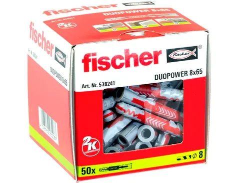 FISCHER Kołek rozporowy DuoPower 8x65 50 szt.