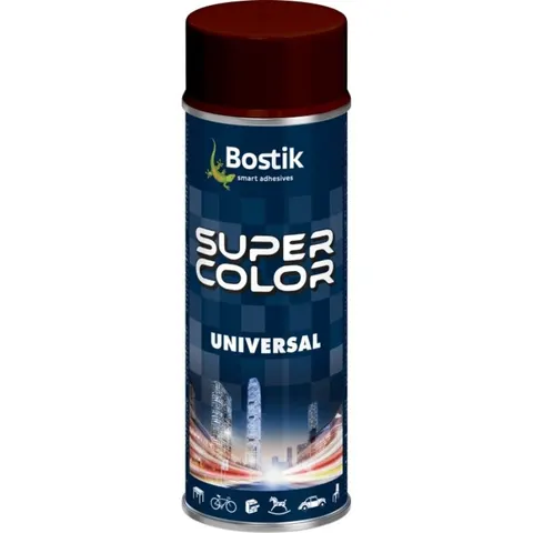 BOSTIK Lakier Super Color Universal brązowy 400 ml