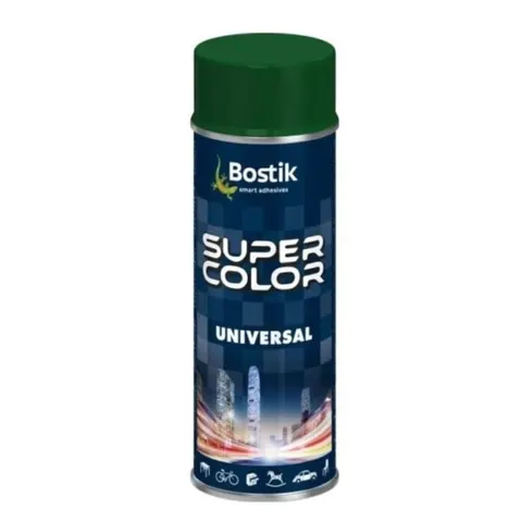 BOSTIK Lakier Super Color Universal ciemnozielony 400 ml