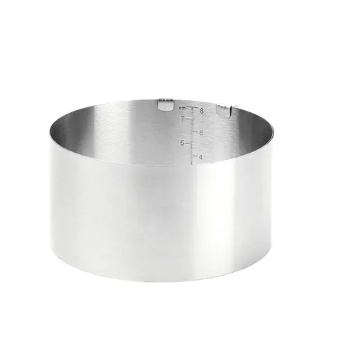 TADAR Obręcz do tortu regulowana 16-30 x 8,5 cm
