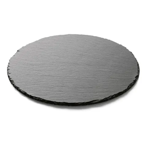 STARKE PRO Deska do serwowania przekąsek łupkowa 30 cm okrągła