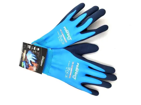 Stalco Perfect Rękawice Nylonowe Aqua Foam 9"